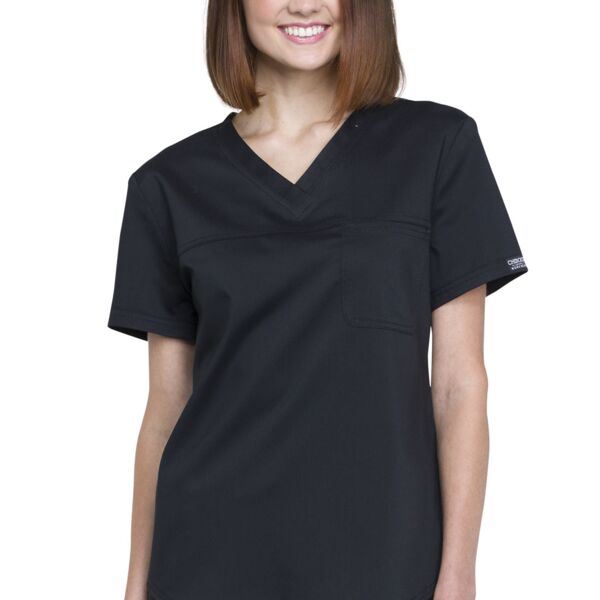 Tuckable V-Neck O.R. Top Thumbnail