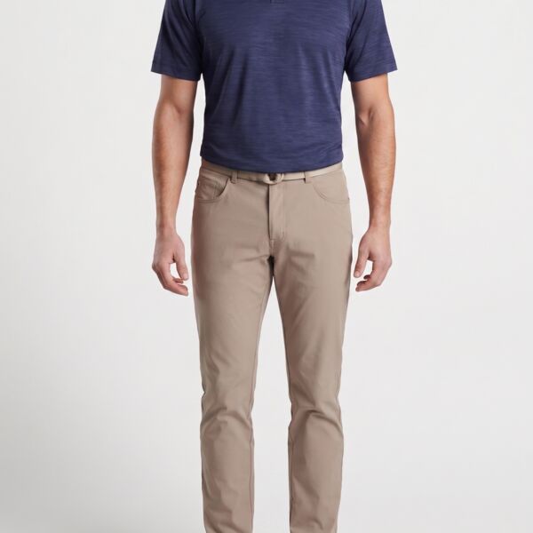 Peter Millar Men's Featherweight Melange Performance Polo Thumbnail