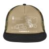 Flat Bill Snapback Trucker Cap Thumbnail